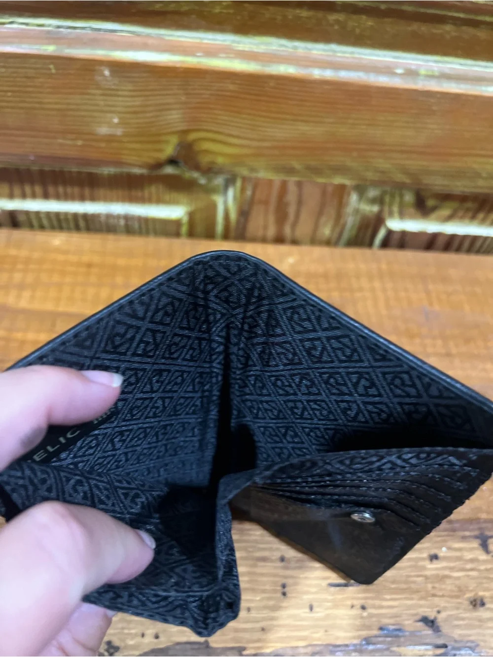 Kim Rogers Black Wallet